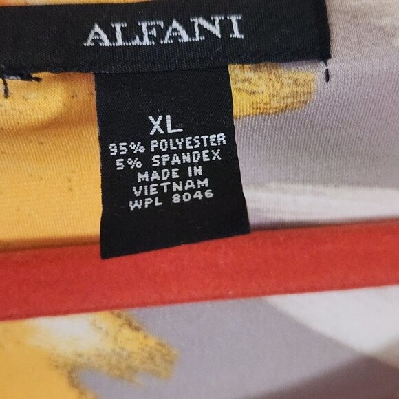 Alfani Mod Retro Floral Burst Shift Dress Size XL - Picture 7 of 7